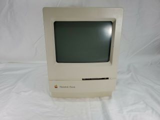 Vintage Dec 1990 Apple M1420 Macintosh Classic 9 " Display Computer Only Parts