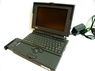 Vintage Apple Macintosh Powerbook 180 Laptop W/ Ac Adopter M4440