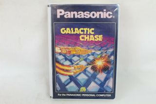 Rare Vintage Panasonic Jr 200u 200 - U Computer Video Game Galactic Chase Jr - Tu82