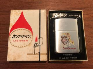 Vintage 1950’s Advertising Zippo Lighter Pat 2517191 Nos