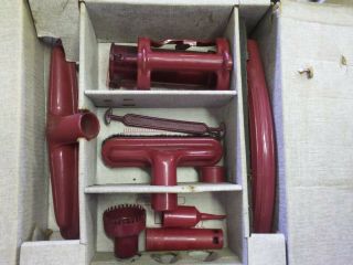 Kirby Classic Vacuum Cleaner Accessories Red Vintage Tools Attachments