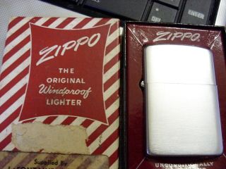 Zippo Full Size Lighter Pat.  2517191 Pat.  Pending 1950 - 57