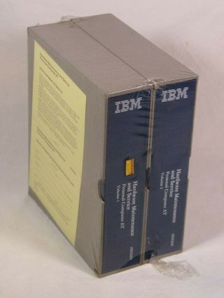 Ibm Pc At 5170 Hardware Maintenance & Service - Vol I & Vol Ii - Book Set