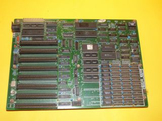 VINTAGE 8088 Motherboard with SIEMENS SAB 8088 - 2 - P CPU RARE 2