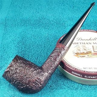 VERY 1956 Dunhill SHELL ODA 835 LARGE THICK BILLIARD English Estate Pipe 2