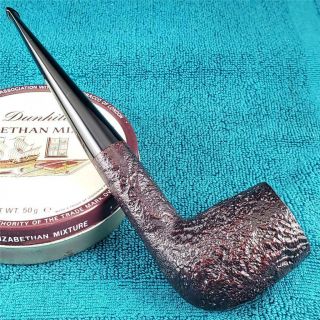 VERY 1956 Dunhill SHELL ODA 835 LARGE THICK BILLIARD English Estate Pipe 3