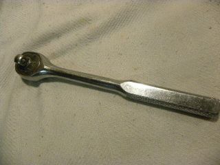 Vintage Armstrong S - 91 1/2 " Drive Ratchet Made In Usa 10 Inch Full Polish
