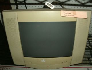 Vintage Apple M4681 Multiple Scan 15w Display Monitor Speakers M4681
