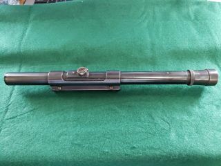 Vintage Weaver B4 4x 3/4 " Steel Tube 22 Cal Rifle Scope