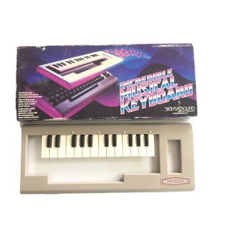 Incredible Musical Keyboard For Commodore 64 By Sight And Sound