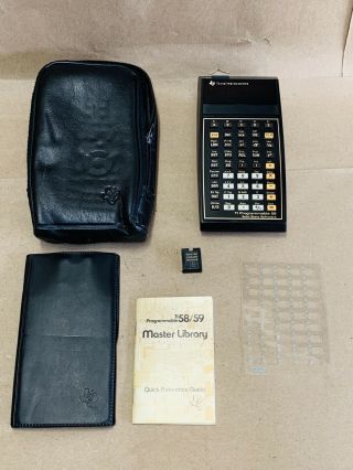 Texas Instruments Ti Programmable 59 Calculator,  Repair Or Not