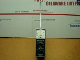 Vintage Portable Mobile Lafayette 99 - 2537 Swr & Field Strength Meter W/antenna