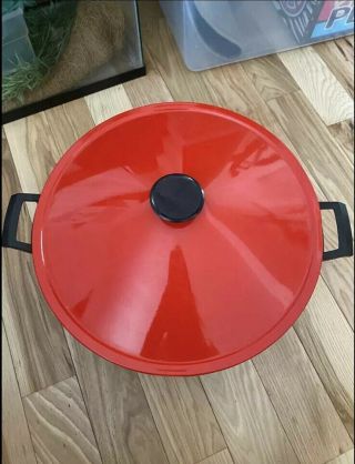 Vintage West Bend Electric Wok Red With Sensa Temp Control