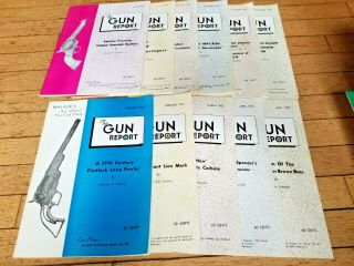 Vintage 1973 The Gun Report Complete Year All 12 Issues