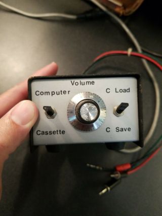 Vintage Trs 80 Computer Cassette Switch And Volume Control Module