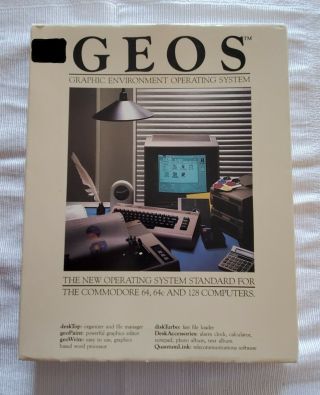 Commodore 64 64c 128 Geos Graphic Environment Operating System
