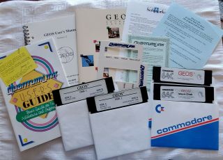 Commodore 64 64C 128 GEOS Graphic Environment Operating System 3
