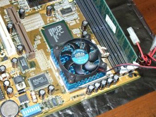 Gigabyte Ga - 5aa At Atx Motherboard With Idt Winchip C6 225mhz Cpu & 64mb Ram