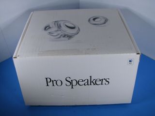 Apple Pro Speakers For Imac G4,  Power Mac G4 - M8756g/a M6531 - Carton