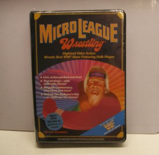 Very Rare Microleague Wrestling By Wwf For Atari St -