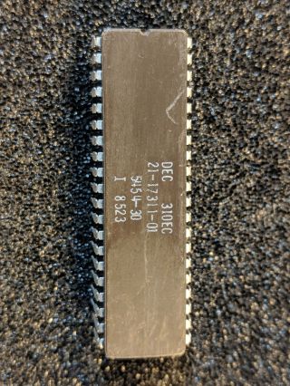 Dec Digital T11 Processor Chip Dct11 - Aa 21 - 17311 - 01 310ec - Dark Ceramic