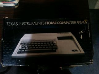 Rare Texas Instruments 99/4a Vintage Computer Console Game System