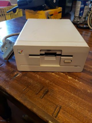 Vintage Amiga 1010 External 3.  5 " Floppy Disk Drive See Pictures
