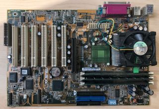 Asus Tusl2 - C Motherboard,  Socket 370,  Pentium Iii 1000mhz,  384mb Ram