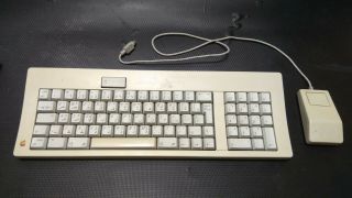 Vintage Apple Extended Keyboard M0118 With Mouse G5431