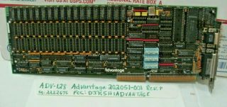 16 Bit Isa Memory Adapter Board Advantage Ast Isa Board Adv - 128 Expansion 202051