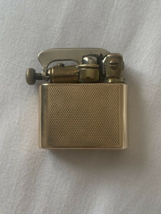 Vintage 9ct Gold Premier Cigarette Lighter Pat 372932 1931 By alexander libin 2