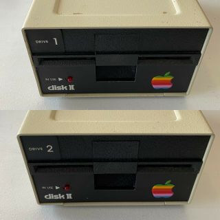 Apple 5.  25 " Floppy Disk Drive For Ii Iie Plus Computer A2m0003 1 & 2 Drive