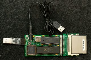 Cp/m Ready Z80 Single Board Computer,  Zrcc,  Cpm Sbc,  Compact Flash,  Epm7064s 28