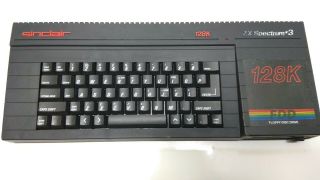 Vintage Sinclair Zx Spectrum,  3 128k Rare Computer System