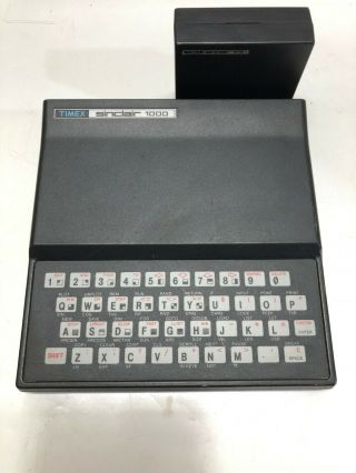 Timex Sinclair 1000 With 1016 16k Ram Memory Module Vintage Home Computer