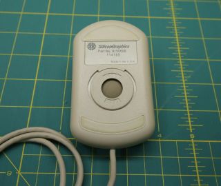 Silicon Graphics 3 Button Mouse Part No.  9150800 SGI Personal Iris 2