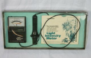 Vtg Light Intensity Meter Lim2300 Environmental Concepts Plant Growth Seed Boxed