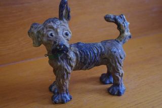 Vintage Terrier Tipperary Pup Ronson Striker Lighter Very Rare.  C1940s