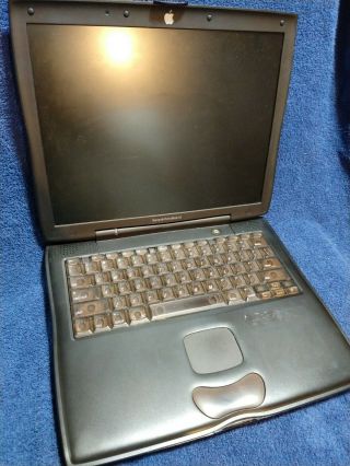 Vintage Apple Macintosh Powerbook G3 M5343 400mhz 1 Mb Cache 6gb Hdd
