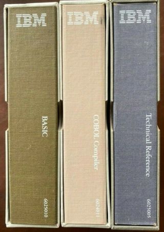 Ibm Pc Software Manuals Basic,  Cobol,  Technical Reference