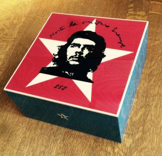 Elie Bleu “che Guevara” Blue - Ref Cigar Humidor 75 Count,  282 Of Ltd Ed,  Scarce