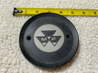 Vintage Massey Ferguson Mf M F Metal Steering Wheel Center Cap