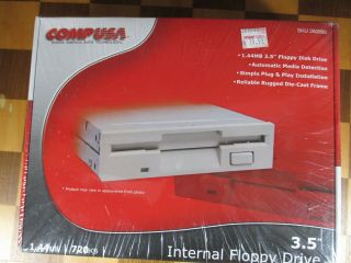 Compusa 720k/1.  44mb 3.  5 " Internal Floppy Disk Drive 260890 Vintage Pc