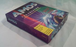 AMOS The Creator by Europress - Vintage Commodore Amiga Software - Rare Big Box 3
