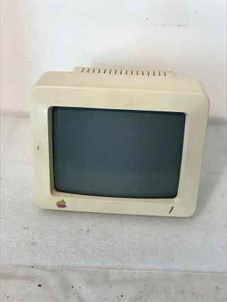 Vintage Apple Ii Computer 9 " Monitor G090s -