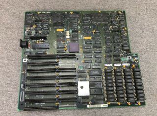 Ibm 5170 At Computer 512k System Board Motherboard Siemens 80286 - A 8mhz