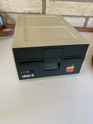 Vintage Apple Computer Disk Ii Floppy Disk 80s Vintage Computer Drive