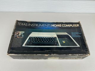 TEXAS INSTURMENTS VINTAGE TI - 99/4A HOME COMPUTER MODEL - PHC004A 2