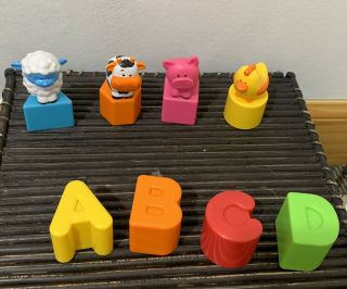 Vintage Barn Shape Sorter Discontinued Shapes Letters And Animals