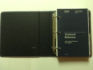 Vintage IBM 1986 Token Ring Network Technical Reference 69X7830 Floppy 2